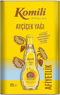 Komili Teneke Ayçiçek Yağı 18 lt