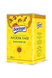 Kent boringer Teneke Ayçiçek Yağı 18 lt