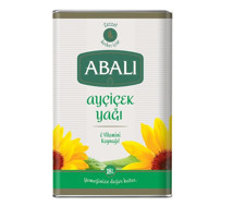 Abalı Teneke Ayçiçek Yağı 18 lt