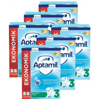 Aptamil Yeni Formül Probiyotikli 3 Numara Devam Sütü 6x1.2 kg