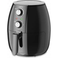 Valletta Navarro Airfryer 4.9 lt Tek Hazneli Sıcak Hava Fritözü Siyah
