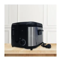 Awox Steka-MF30Cs 3 lt Tek Hazneli Yağlı Fritöz Siyah