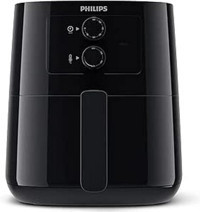 Philips HD9200/90 Airfryer 4.1 lt Tek Hazneli Izgara Yapan Led Ekranlı Yağsız Sıcak Hava Fritözü Siyah