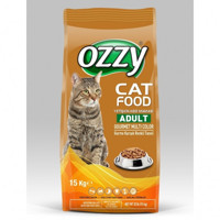 Ozzy Gurme Kümes Hayvanlı Tahıllı Yetişkin Kuru Kedi Maması 15 kg