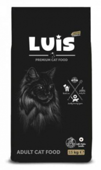 Luis Tavuklu Tahıllı Yetişkin Kuru Kedi Maması 15 kg