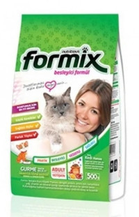 Formix Etli Tavuklu Tahıllı Yetişkin Kuru Kedi Maması 500 gr