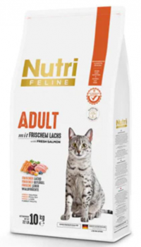 Nutri Feline Somonlu Tahıllı Yetişkin Kuru Kedi Maması 10 kg