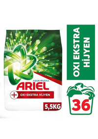 Ariel Aqua Pudra Renkliler İçin 36 Yıkama Toz Deterjan 5.5 kg