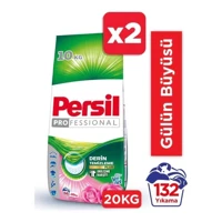 Persil Gülün Büyüsü Renkliler İçin 132 Yıkama Toz Deterjan 2x10 kg