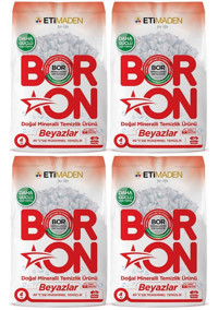 Eti Maden Boron Beyazlar İçin 104 Yıkama Toz Deterjan 4x4 kg