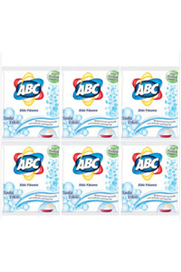 Abc Elde Yıkama Soda Etkili Beyazlar İçin 16 Yıkama Toz Deterjan 4x600 gr