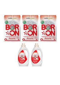 Eti Maden Boron Beyazlar İçin 78 Yıkama Toz Deterjan 3x4 kg