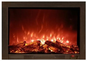 Alaz Efekt 80 1800 Watt Şömine Isıtıcı Siyah