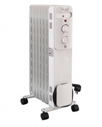 Voltomat 1500 Watt 7 Dilimli Ayaklı Yağlı Radyatör Isıtıcı Beyaz