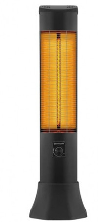 Eminçelik HS 1618 T 1800 Watt Duvar Tipi Infrared Isıtıcı Siyah