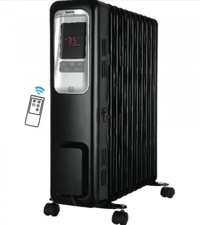 Raks Perge 2300 Watt 11 Dilimli Ayaklı Yağlı Radyatör Isıtıcı Siyah