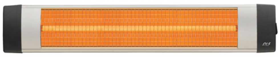 Alf C-30 3000 Watt Duvar Tipi Infrared Isıtıcı Siyah