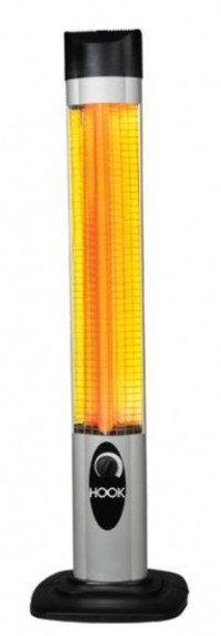 Hook HK-402 2500 Watt Ayaklı Infrared Isıtıcı Gri