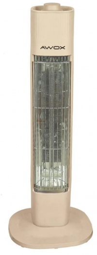 Awox Ligero X9502 600 Watt Kule Tipi Infrared Isıtıcı Krem