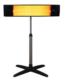 Yumatu YT-9032 2500 Watt Duvar Tipi Infrared Isıtıcı Siyah
