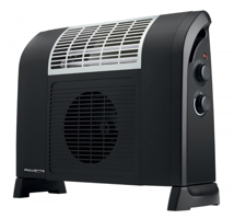 Rowenta Dualio IR5010 2000 Watt Ayaklı Konvektör Isıtıcı Siyah