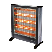Arnell AR836 2700 Watt Şömine Quartz Isıtıcı Siyah