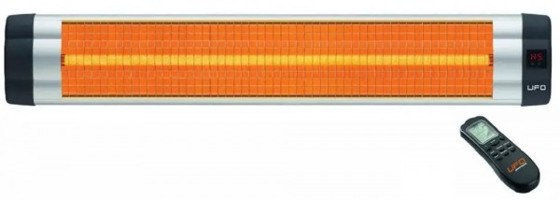 UFO S/3000 UK 3000 Watt Duvar Tipi Infrared Isıtıcı Gri