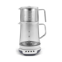 Korkmaz A 369 02 Demtez Çelik Demlikli 1600 W Çelik Gövdeli İnox Çay Makinesi