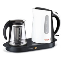 Tefal Keyif Çayı Otomatik Cam Demlikli 2250 W Işıklı Plastik Gövdeli Beyaz Çay Makinesi