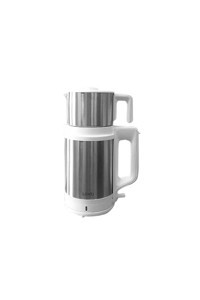 Luno LC32006X01 Otomatik Çelik Demlikli 1650 W Işıklı Çelik Gövdeli İnox Retro Çay Makinesi