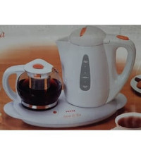 Tefal Spirit Of Tea Timer Otomatik Cam Demlikli 2200 W Işıklı Plastik Gövdeli Beyaz Çay Makinesi