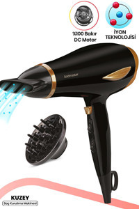 Goldmaster İyonlu 2200 W Standart Saç Kurutma Makinesi