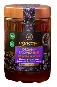 Eğriçayır Organik Süzme Lavanta Balı 850 gr