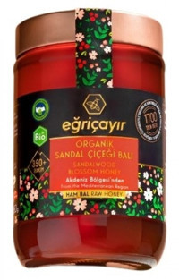 Eğriçayır Mersin Organik Süzme Sandal Balı 850 gr