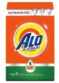 Alo Platinum Renkliler İçin 40 Yıkama Toz Deterjan 6 kg