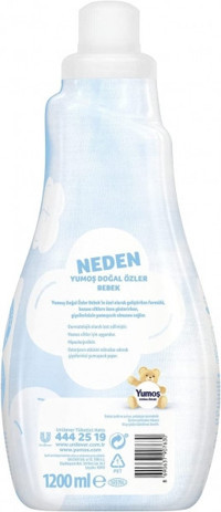 Yumoş Bebek Konsantre Doğal Özler 50 Yıkama Yumuşatıcı 1.2 lt