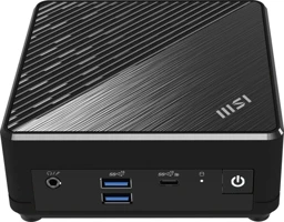 MSI CUBI N ADL S-078EU INTEL N100 4GB DDR4 128GB SSD W11PRO MİNİ PC SİYAH