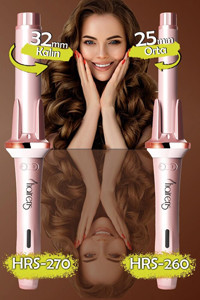 Hairens HRS 270 Otomatik 32 mm Keratin Seramik Saç Maşası