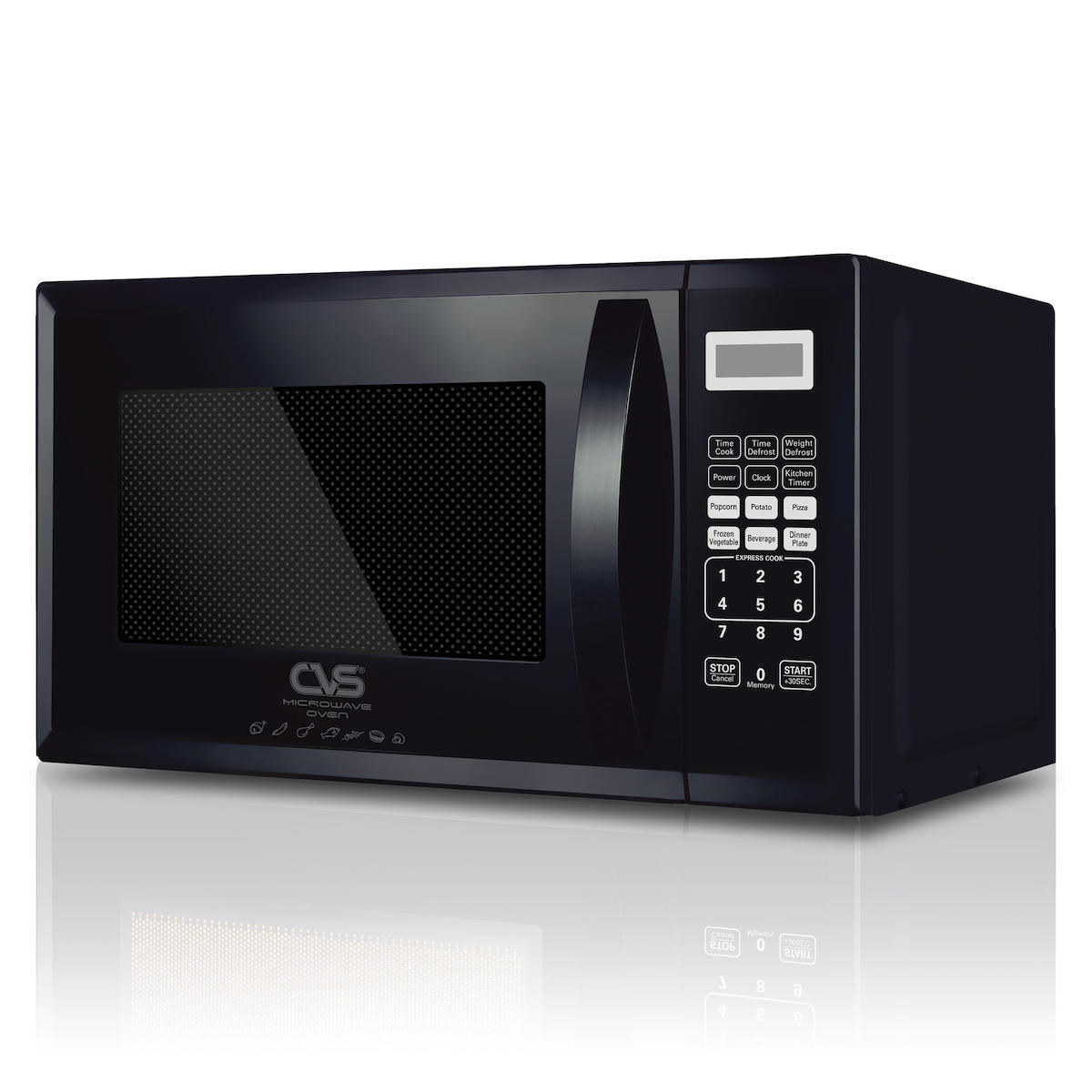 Cvs DN 3983 Siyah 20 lt Izgaralı Solo Mikrodalga Fırın