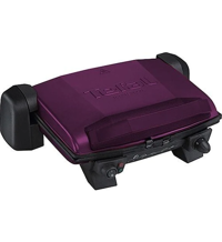 Tefal Expert 4 Dilim Alüminyum Çıkarılabilir Plaka 1800 W Izgara Mor Tost Makinesi