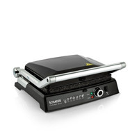 Schafer Concept Grill 6 Dilim Döküm Çıkarılabilir Plaka 2000 W Izgara Siyah Tost Makinesi