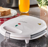 Sinbo 2 Dilim Döküm 750 W Beyaz Tost Makinesi