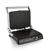 Schafer Concept Grill 6 Dilim Döküm Çıkarılabilir Plaka 2000 W Izgara Gri Tost Makinesi