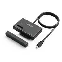 UNITEK USB-C To M.2 NVMe + SATA III Dönüştürücü +12V2A Güç Kablosu (S1232A01-EU)