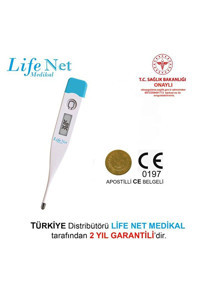 Life Net Medikal JA12A Ağızdan ve Koltuk Altından Çubuk Ateş Ölçer