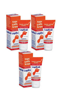 Lapitak Çatlak Ayak Kremi 3x60 ml