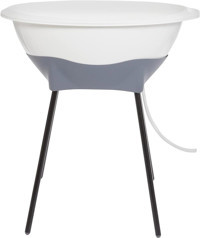 Baby Jem Elegant Ayaklı Beyaz Bebek Küveti
