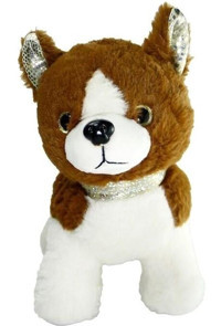 Aymir Ticaret PB30779-23 Peluş Ayakta Köpek 23 cm - Renkli
