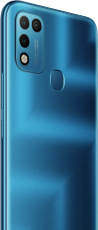 Infinix Hot 10 Play 32 Gb Hafıza 3 Gb Ram 6.82 İnç 13 MP Ips Lcd Ekran Android Akıllı Cep Telefonu Mavi