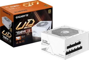 Gigabyte GP-UD750GM PG5 V2 ICE 750W 80+ Gold PCIe 5.1 - ATX 3.1 Full Modüler Beyaz Power Supply